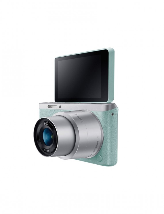 Samsung NX Mini Mirrorless Digital Camera with 9mm and 9-27mm Lenses and Case Kit