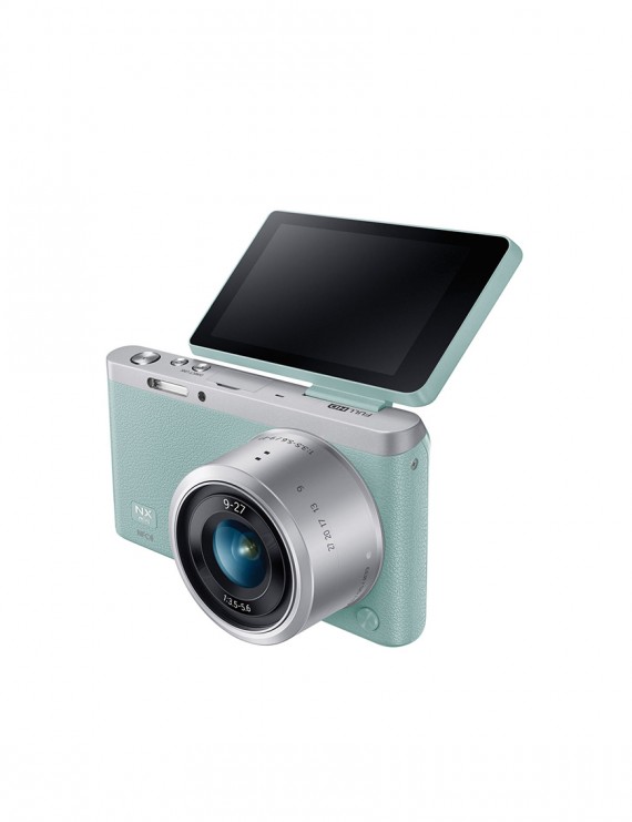 Samsung NX Mini Mirrorless Digital Camera with 9mm and 9-27mm Lenses and Case Kit