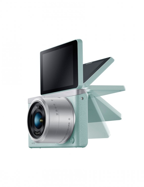 Samsung NX Mini Mirrorless Digital Camera with 9mm and 9-27mm Lenses and Case Kit