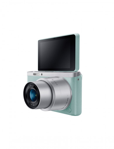 Samsung NX Mini Mirrorless Digital Camera with 9mm and 9-27mm Lenses and Case Kit