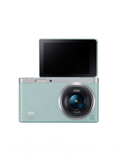 Samsung NX Mini Mirrorless Digital Camera with 9mm and 9-27mm Lenses and Case Kit