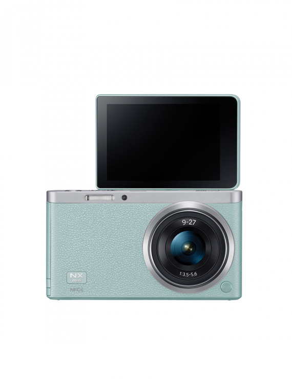Samsung NX Mini Mirrorless Digital Camera with 9mm and 9-27mm Lenses and Case Kit