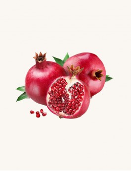 Ripe Pomegranate Fruit