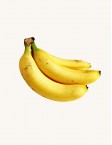 Bunch Of Fresh Whole Bananas Isolated 