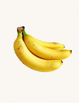 Bunch Of Fresh Whole Bananas Isolated 