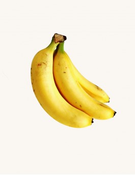 Bunch Of Fresh Whole Bananas Isolated 