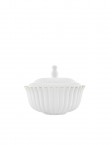 Ceramic Sauce Dip in Blue Stripe