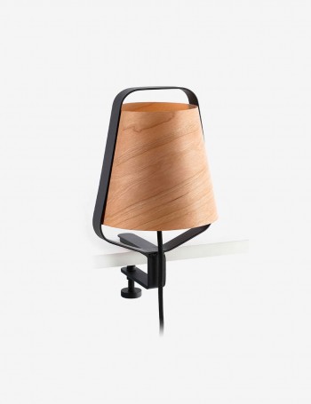 Stood Wood Wall Lamp