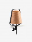 Stood Wood Wall Lamp