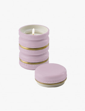 Baby Chantilly Macaroon Candle