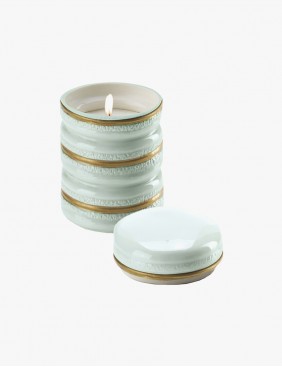 Baby Chantilly Macaroon Candle