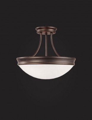 Light Vintage Copper  Pendant with Metal Shade