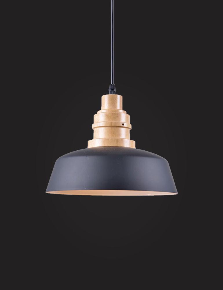Light Vintage Copper  Pendant with Metal Shade