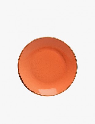 Seasons Orange Flat Plate