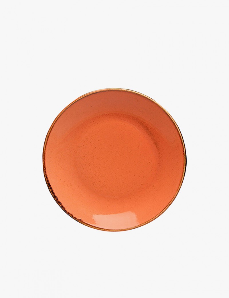 Seasons Orange Flat Plate