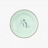 Gold Rimmed Glass Charger Plates